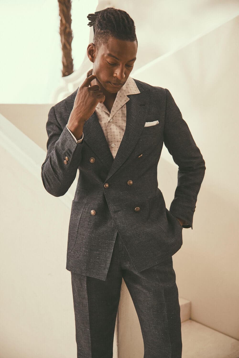 スーツ BRUNELLO CUCIBELLI 50 Brunello Cucinelli: Menswear SS24 - 10 Magazine